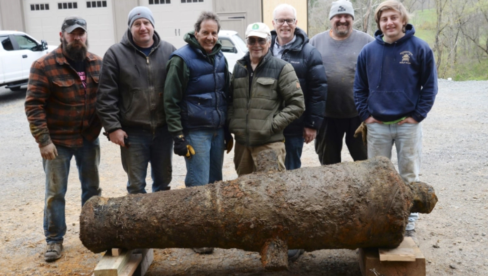 Revolutionary war-era cannons