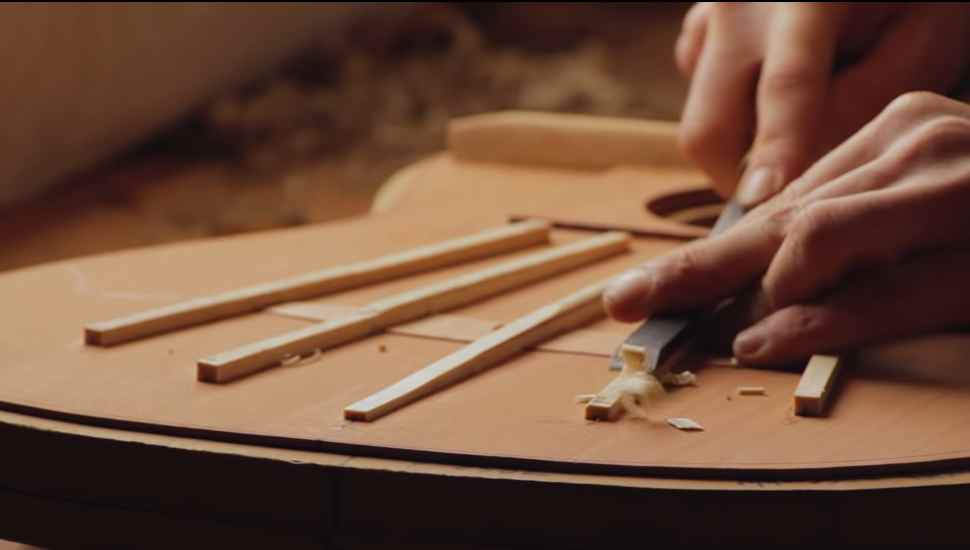 shaving wooden slats