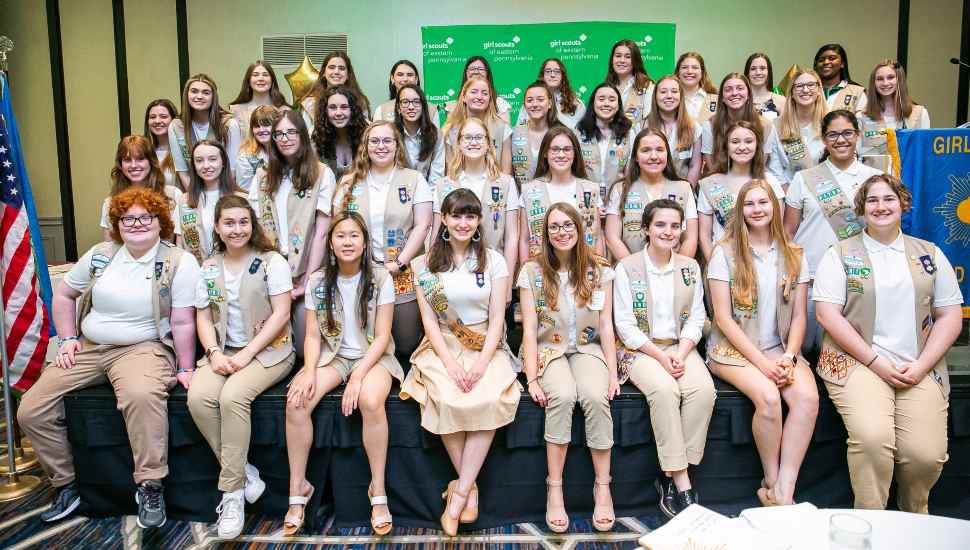 Big Bash for Girls in a Sash: Local Scouts Win Gold Awards, the Organization’s Highest Honor
