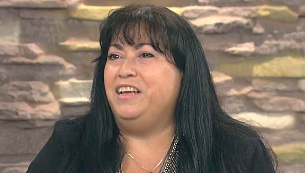 woman with black hair