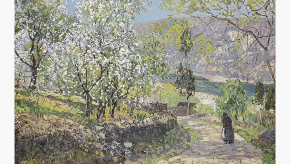 'Road to the River' by Edward Redfield