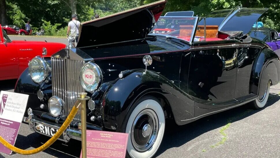 Rolls-Royce Roadster owned by Bucks County philanthropist Gene Epstein