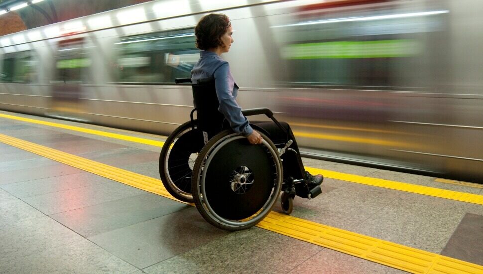 Woman in a Wheelchair