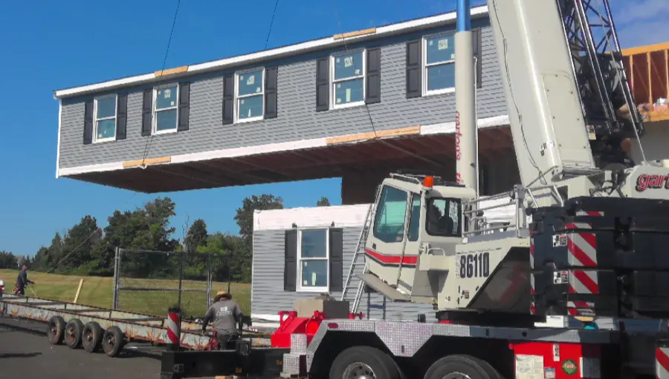 House Built By Middle Bucks Institute of Technology Students Finds Home in Jamison