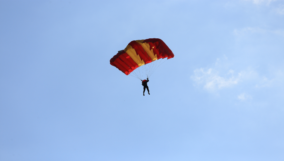 Philly Skydiver Jumps into His 40th Birthday by Attempting New Record at Perkasie Airport for Charity