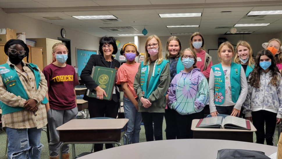 New Britain-Based Girl Scout Troop Creates Free Libraries For Bucks County Residents