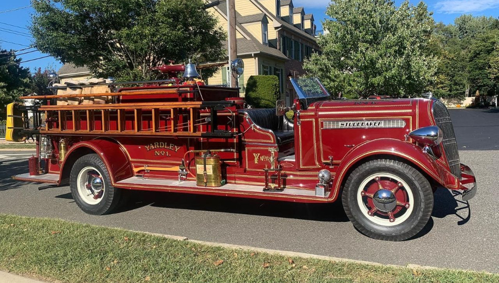 Yardley-Makefield Fire Company Takes Home Awards for One of Their Old Trucks