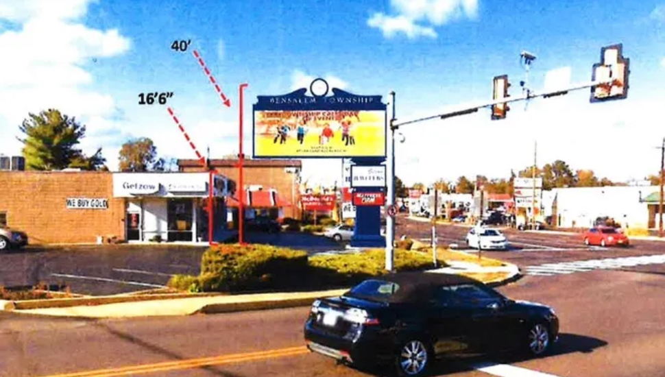 This Bucks County Town Will Soon Have a New Monument, a Perfect Spot for Local Advertisers