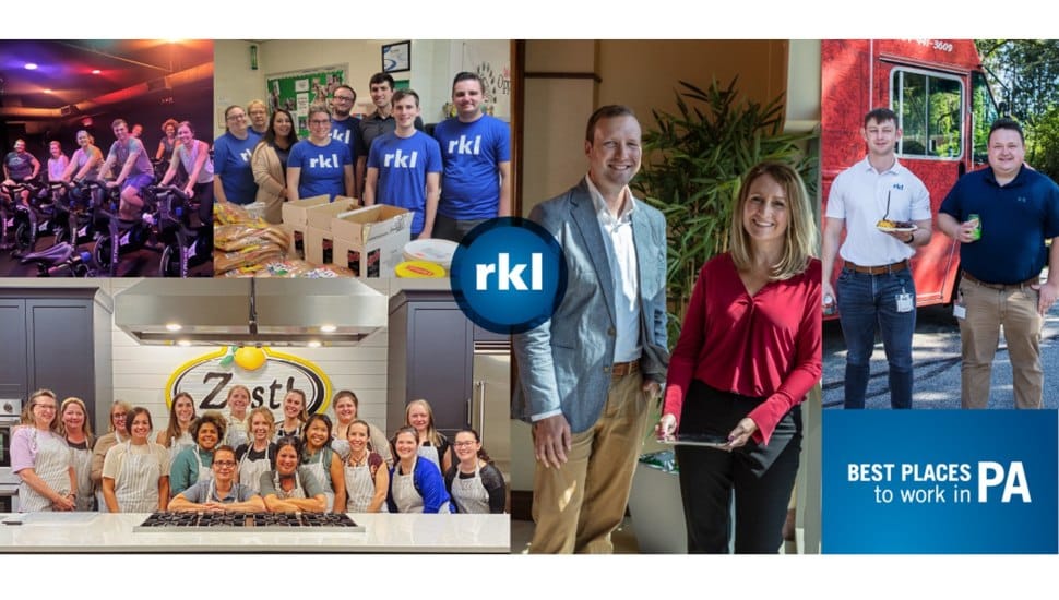 Local CPA and Advisory Firm RKL Named Among Best Places to Work in PA