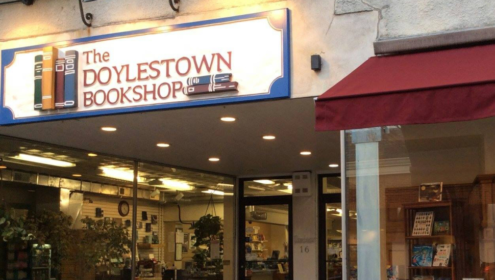 exterior of Doylestown bookshop