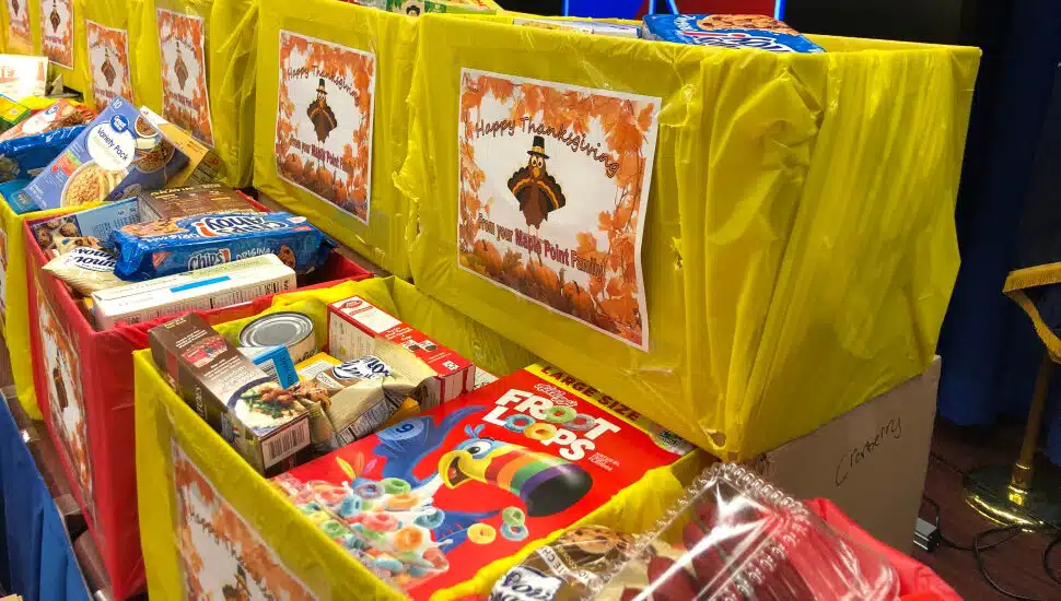 This Bucks County School District Just Held a Very Successful Thanksgiving Food Drive