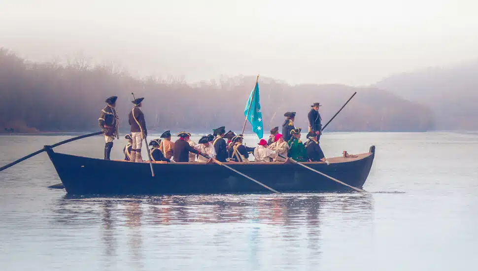 River Rapids, Ice Force Actors to Cancel Annual Revolutionary War Reenactment at Washington Crossing
