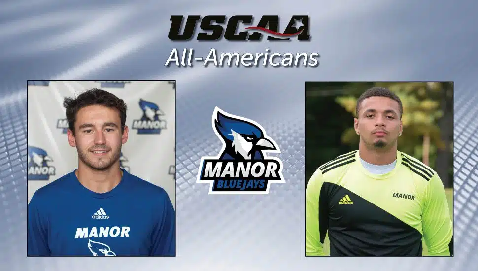 Manor College’s Fortesque, Jr., and Aiden Holman Voted USCAA Division I Men’s Soccer All-Americans