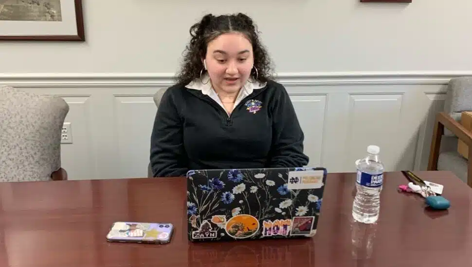 Archbishop Wood High School Senior Addresses Local Schools to Discuss Important Scholarship