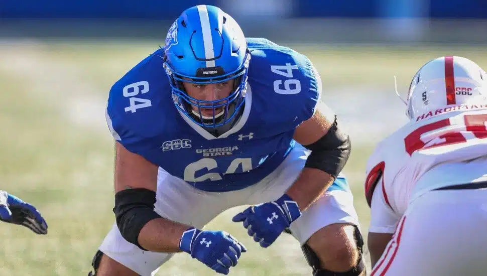Newtown Native, Council Rock North Grad Currently Playing as a Right Guard for Georgia State