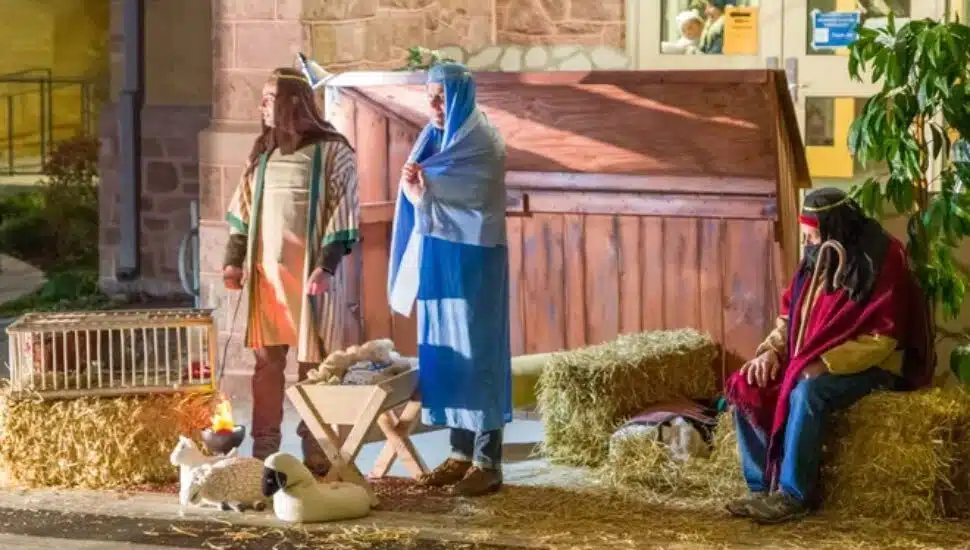 This Bucks County Street Will Be Turning Into a Live Nativity Scene This Week