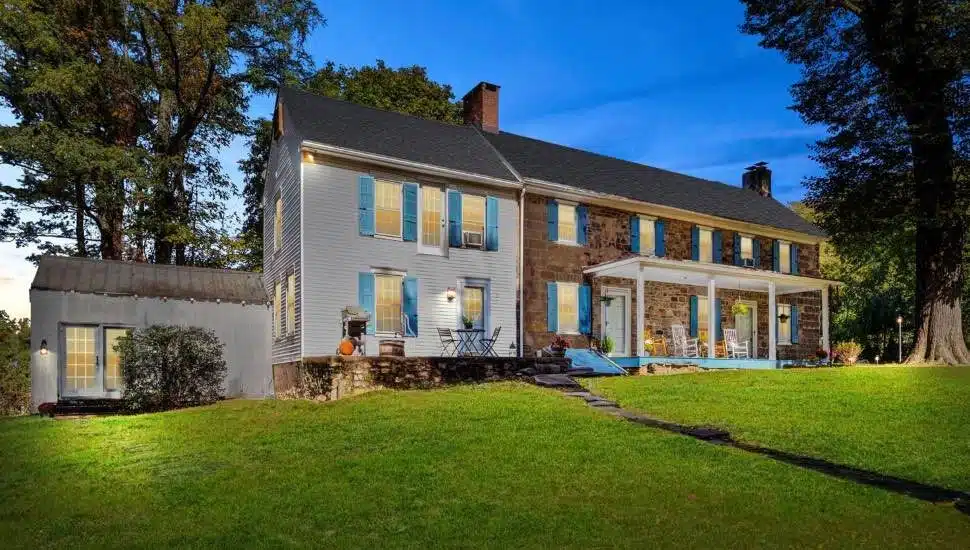 Meridian Bank House of the Week: 1700s National Folk-Style Farmhouse in Langhorne