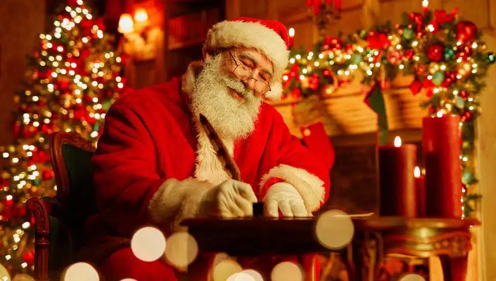 How Long Has Santa Been Visiting Bucks County? A 1923 Article From the Man Himself Might Give Us a Clue