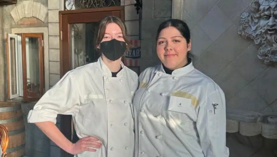 Bucks County Tech School Senior Wins First Place in Local Cooking Competition, Receives Scholarship as Prize