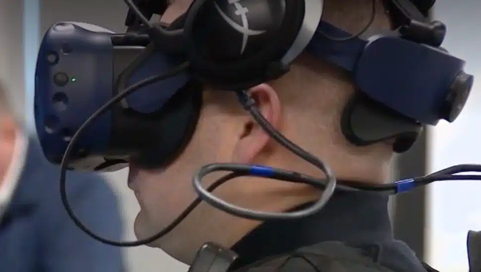 Bucks County Police Officers Begin De-Escalation Training by Using Virtual Reality Technology