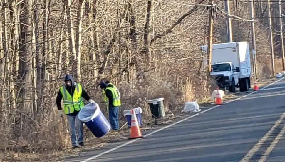 Bensalem Township Works With Local Cleanup Crew to Keep the Andalusia Area Spotless