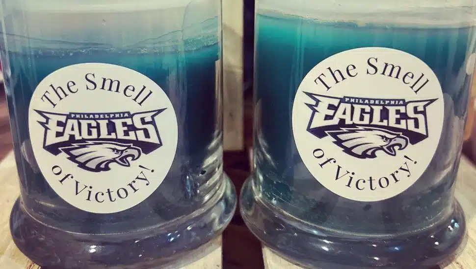 ‘The Smell of Victory!’: Langhorne Candle Company Unveils New Product in Celebration of the Eagles Playoff