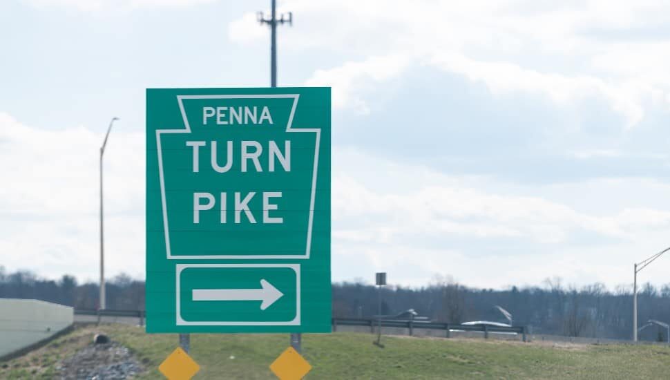 Pennsylvania Turnpike sign
