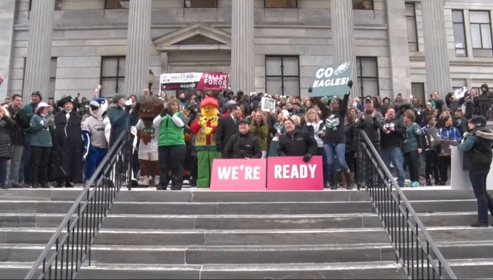 2018 super bowl pep rally