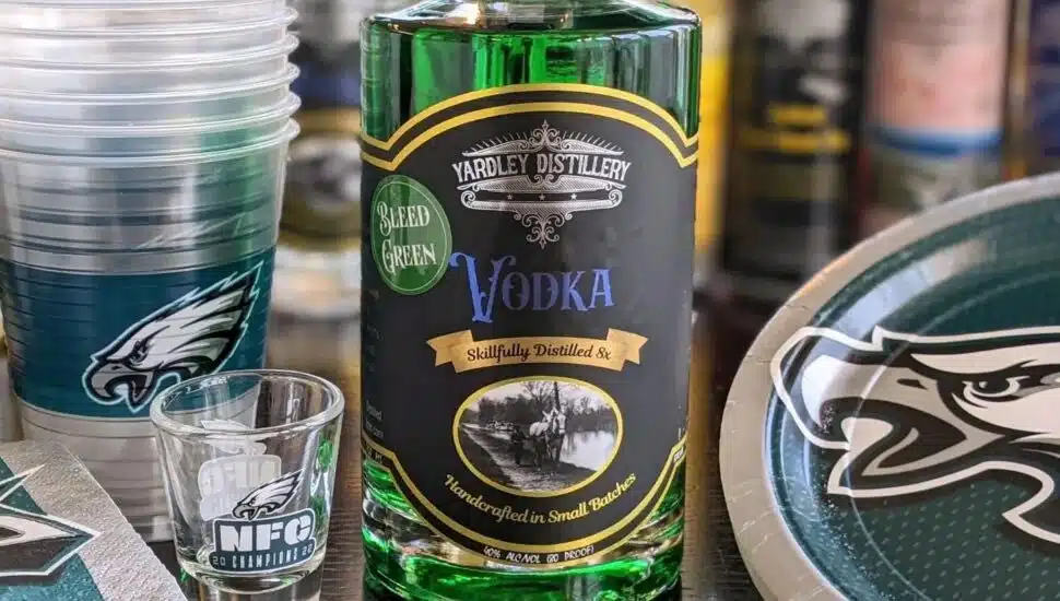 Yardley Distillery Introduces Limited Edition Vodka Celebrating the Eagles