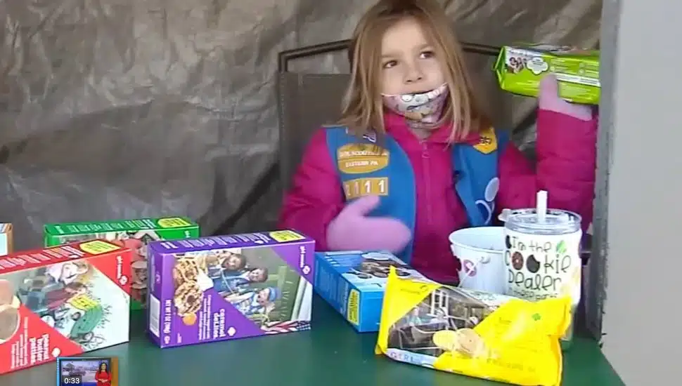 Quakertown Girl Scout Sells Popular Sweets Out of ‘Original Cookie Cabin’