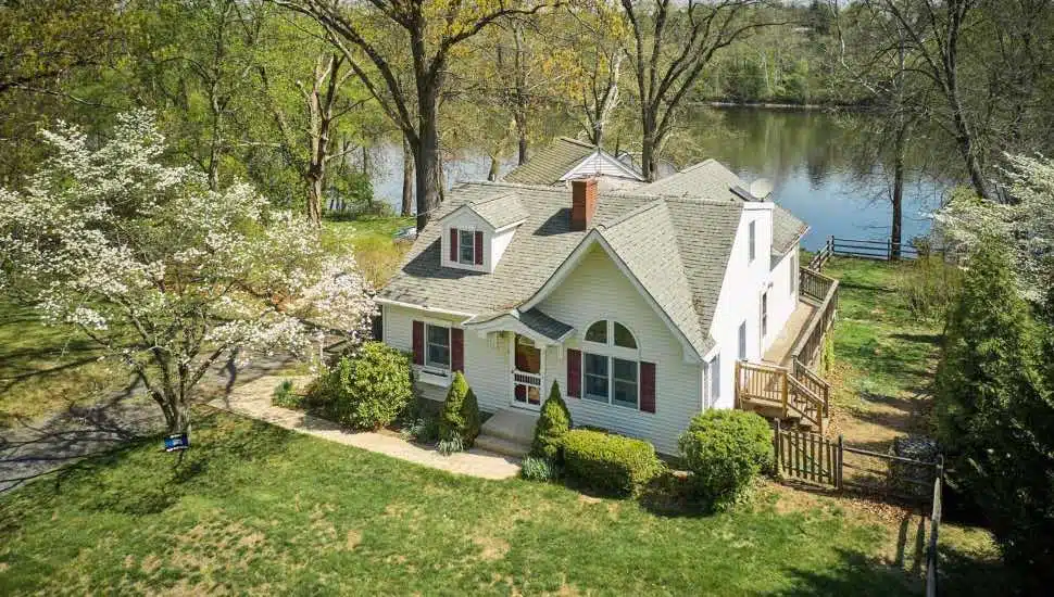 Meridian Bank House of the Week: Cape Cod-Style Estate Overlooking the Delaware River