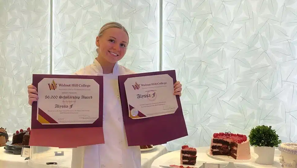 Pennsbury Senior Wins Local Cooking Competition, Receives Over $10,000 in Scholarships