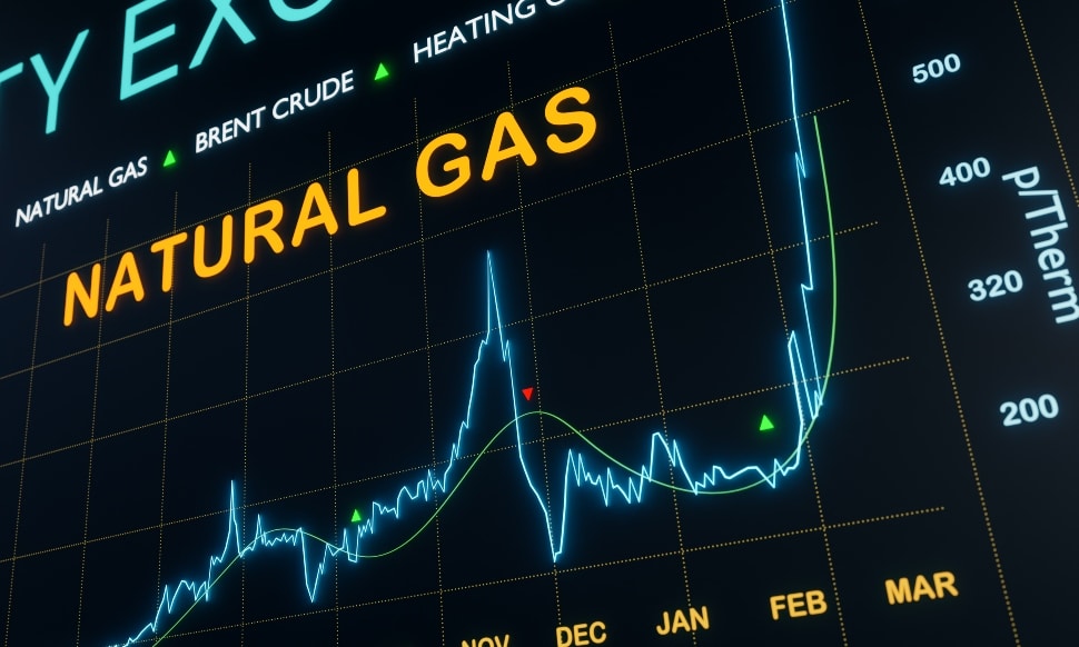 Natural Gas Investments Screen