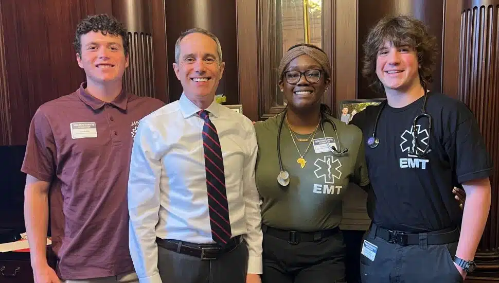 Bucks County Students Celebrate ‘Technical Education Day’ in Harrisburg With Local Politician