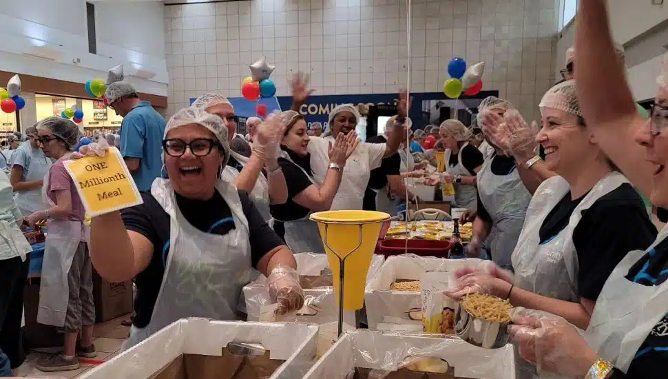 Fairless Hills Nonprofit Reaches Goal of Packaging Millionth Meal to ‘Knock Out Hunger’