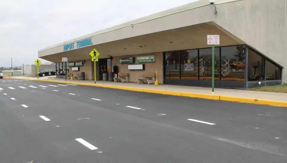 Trenton-Mercer Airport terminal