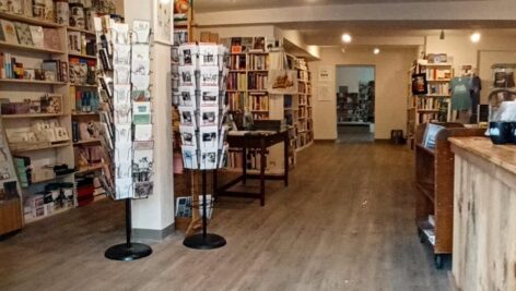 The new interior of Farley's Bookshop