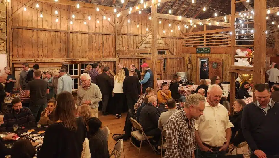A casino night