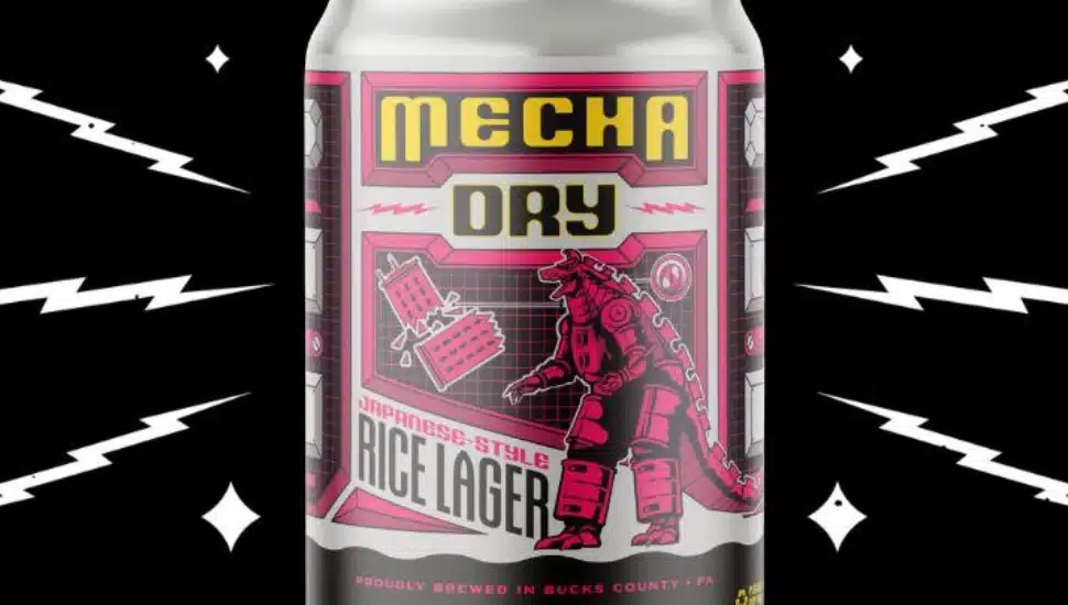 A new beer can with Godzilla characters on the front