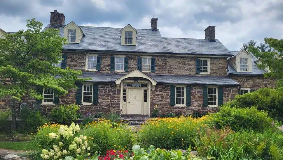The former home of Pearl S. Buck.