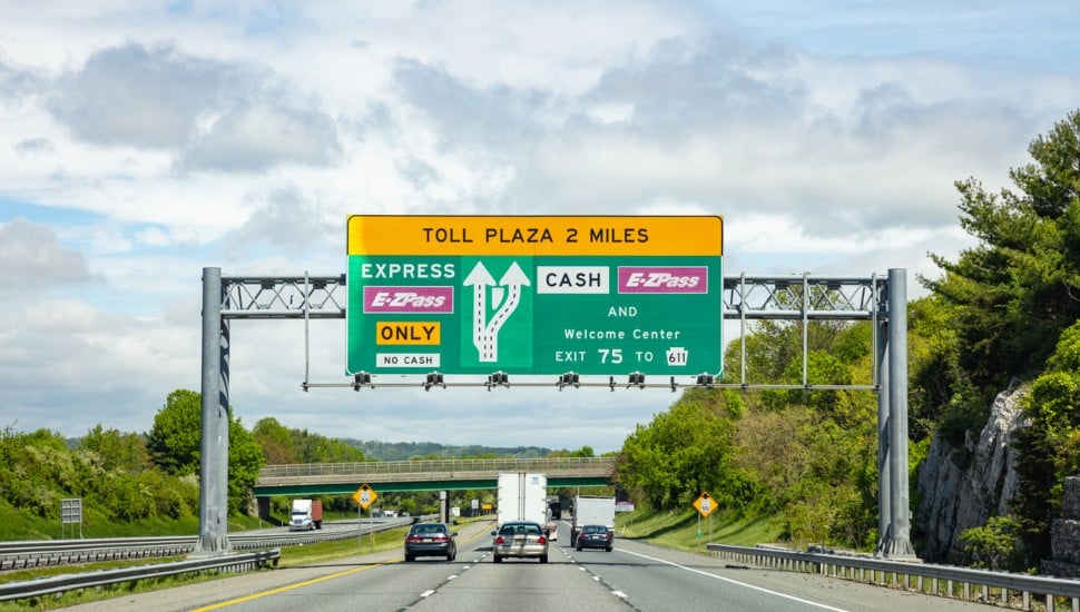 Pennsylvania Turnpike Exit sign