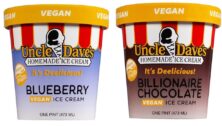 Two pints of Uncle Dave's ice cream