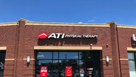 The exterior of an ATI Physical Therapy building