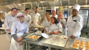 Members of the culinary program at Bucks County Community College