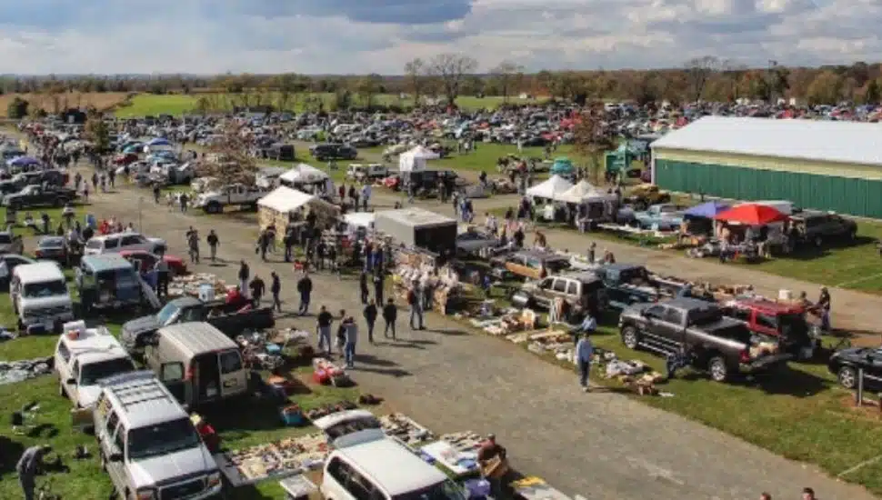 Last year's car show hosted by the Flemington Speedway Historical Society