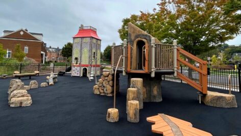 The new playground in Doylestown
