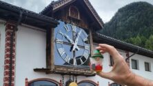 A "Bavarian man" from Fehrenbach Black Forest Clocks & German Gifts