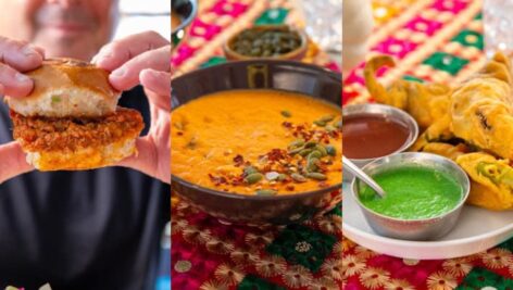 Menu items from Guru's Indian Cuisine