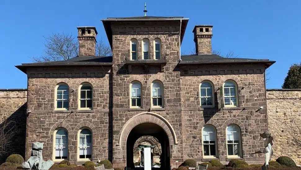 The exterior of the Michener Art Museum in Doylestown