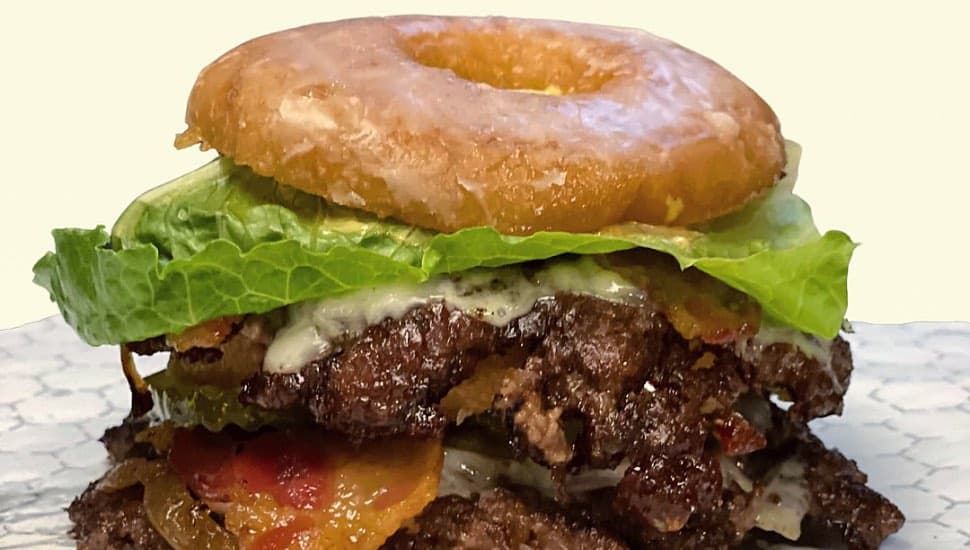 Pretty Burger's new donut burger